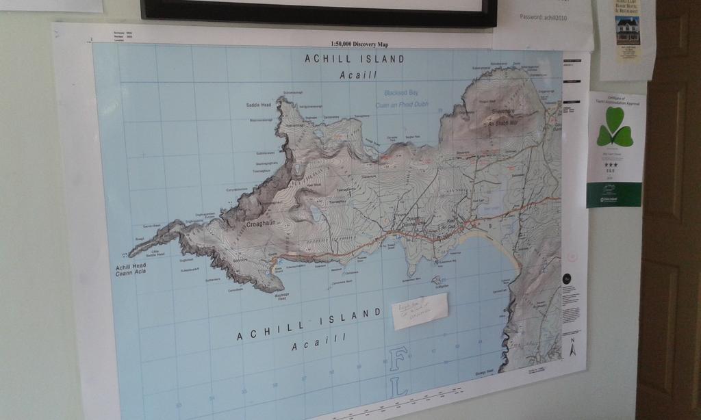 Achill West Coast House Bed and Breakfast Dooagh Exteriör bild